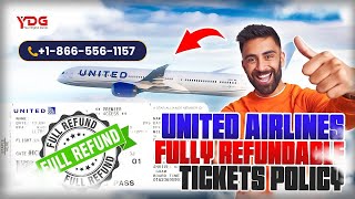 United Airlines Fully Refundable Tickets Rules unitedairlines refund flightticketbooking [upl. by Goldfinch]