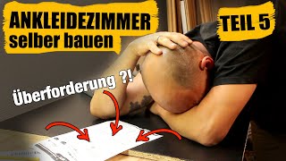 Schubladenschrank bauen  Ankleidezimmer selber bauen Teil 5 [upl. by Kirch]