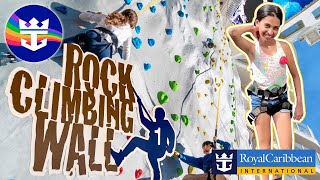 ROCK CLIMBING Tips and Tricks  Royal Caribbean bouldering [upl. by Pandora]