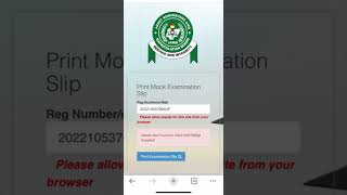 JAMB 2024 REPRINTING OF EXAMS SLIPS HAS STARTED See how to Check your Exam Date and Time now [upl. by Lehcar]