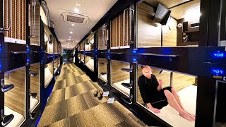 2 Days inside Japan’s Capsule Hotel with Too Many Offerings  Anshin Oyado 🇯🇵 [upl. by Secnirp144]