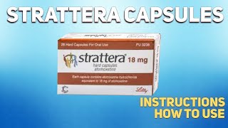 Strattera capsules how to use Uses Dosage Side Effects Contraindications [upl. by Davis645]