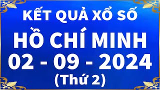 Xổ số Hồ Chí Minh ngày 2 tháng 9  XSHCM – SXHCM  XSTP hôm nay  Xổ số kiến thiết Thành Phố HCM [upl. by Lanfri219]