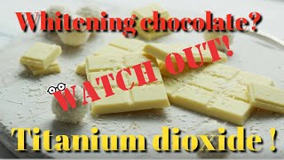 Titanium dioxide food additive banned watch out [upl. by Regdor]