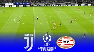 LIVE 🔴 JUVENTUS vs PSV  UEFA Champins League 20242025 Matchday 1  17 September 2024  eFootball [upl. by Mccutcheon]