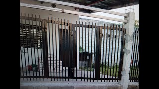 Magkano maglagay ng folding fence at windows grills sa Philippines [upl. by Jammal]