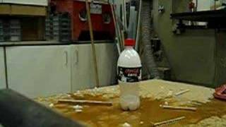 Coke bottle dry ice bomb [upl. by Ilowell918]