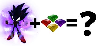 Dark Sonic  4 Chaos Emeralds   Darks Road to Full Power [upl. by Amber601]