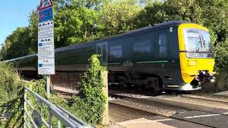 Eton College MWL Userwork Level Crossing Wiltshire Friday 16082024 [upl. by Ydneh29]