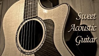 Sweet Melodious Acoustic Guitar Backing Track A Major [upl. by Rim]