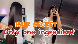 Hair growth secret 1 ingredient for u haircare [upl. by Crain]