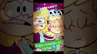 the loud house💙Lori loud y Leni loud💚AI coverEspañol🎵Lori2leni🎵aicover theloudhousetiktok [upl. by Salaidh807]