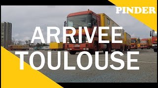 CIRQUE PINDER Arrivée à Toulouse 2018 [upl. by Avron]