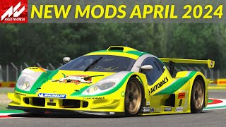 NEW FREE APRIL 2024 Car Mods  Assetto Corsa  Download Links [upl. by Yespmed933]