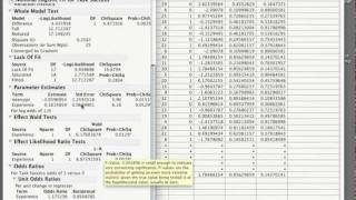 Logistic Regression Introduction with Tutorial in JMP [upl. by Onilegna]