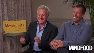 5 Minutes With Dustin Hoffman and Adam Sandler [upl. by Ennayelsel175]