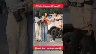 Fake Proposal proposalprank funnyprank shorts [upl. by Chappelka]