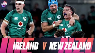 Ireland v New Zealand  Match Highlights  Autumn Nations Series [upl. by Hsital]