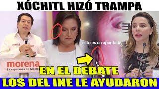 MARTES DE BOMBAZO SE CONFIRMA XOCHITL HIZO TRAMPA EN EL DEBATE LE SOPLARON LAS PREGUNTAS [upl. by Lorrimor496]