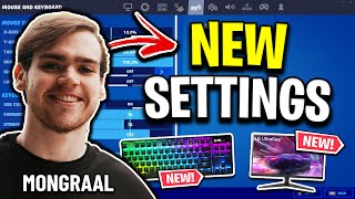 Mongraal Is BACK but with NEW Settings UPDATED SENS [upl. by Kariotta672]