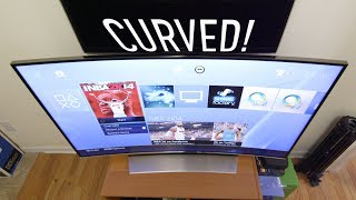 Curved TVs Explained [upl. by Ecirtram]