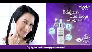 Clinelle WhitenUp AHA Essence Brighter amp Luminous Skin in Just 2 Weeks [upl. by Sumaes428]