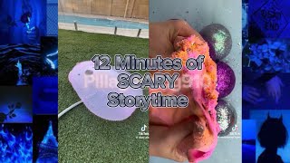 12 Minutes of SCARY STORYTIME Skincare amp Slime ASMR [upl. by Porter]