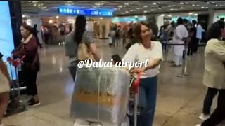 BALIK MANGGAGAWA ofwuae naia dxb bakasyon2024 [upl. by Anatnom]