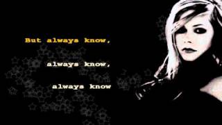 Avril LavigneGoodbye KARAOKE INSTRUMENTAL with LYRICS ON SCREEN [upl. by Jule964]