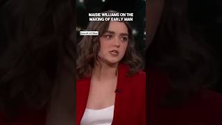 Maisie Williams On The Making Of Early Man trending shorts maisie viral [upl. by Volin]