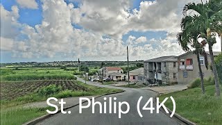 Driving in Barbados  Exploring The Parish of St Philip 4K [upl. by Vaughan]