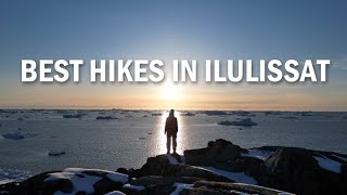 Top 3 Trails In Ilulissat Greenland  4K Drone  Greenland Backcountry [upl. by Shushan494]