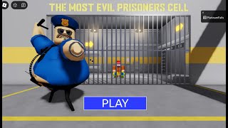 BARRY’S PRISON RUN HARD New Obby roblox [upl. by Leunad240]