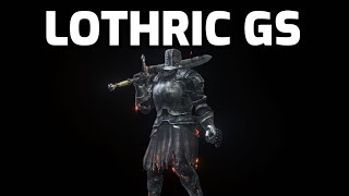 Dark Souls 3 Lothric Knight Greatsword Weapon Showcase Ep53 [upl. by Maurilia185]