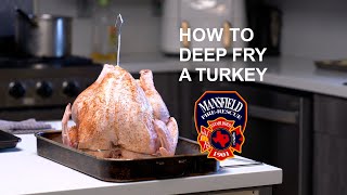 How to Safely Deep Fry a Turkey [upl. by Vento]