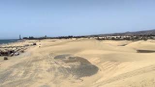 Gran Canaria Dunas de Maspalomas  wydmy [upl. by Zilla]