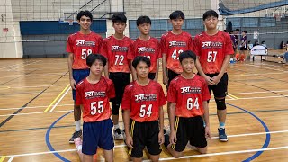 MINTONETTE CUP 2024 U16 BOYS JRT VA vs QSB [upl. by Llevron]