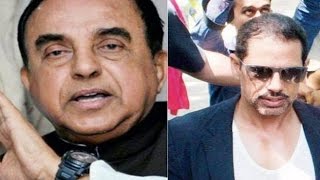 Robert Vadra takes on Subramaniam Swamy for his waiter remarks [upl. by Swanhilda]