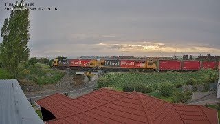 Timaru Trains 20241021 [upl. by Ahsoem]