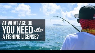 at what age do you need a fishing license [upl. by Meeks]