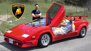 Lamborghini Countach Review  Wolf Of ALL Streets [upl. by Lyckman]