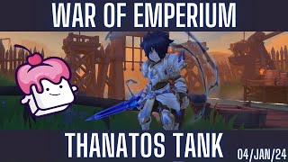 War of Emperium  Thanatos Tank  Sugar Vs Panko  Ragnarok M [upl. by Nauqyaj]