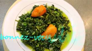 Épinards sautés  Fry spinach [upl. by Koser]