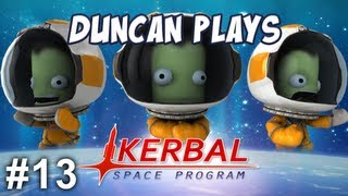 Kerbal Space Program  Part 13  Moon Base Alpha [upl. by Alanah]