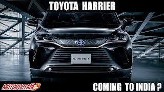 Toyota Harrier Coming to India [upl. by Novaelc]