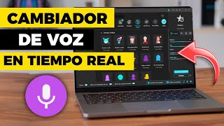 El Mejor Cambiador de voz en tiempo REAL 2023  cambiar voz de hombre a mujer en Discord [upl. by Norrek]