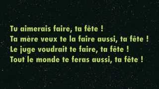 Ta Fête  Stromae ★ Paroles Lyrics [upl. by Jilly]