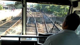 Rail Bus arriving Kandy Railway Station [upl. by Immij]