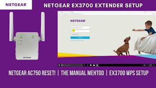 Netgear EX3700 Setup Guide  Mywifiext  AC750 Extender Reset [upl. by Nanor]