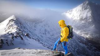 The Best way up BEN NEVIS  Scotlands Highest Mountain via the CMD Arete [upl. by Anirtek]